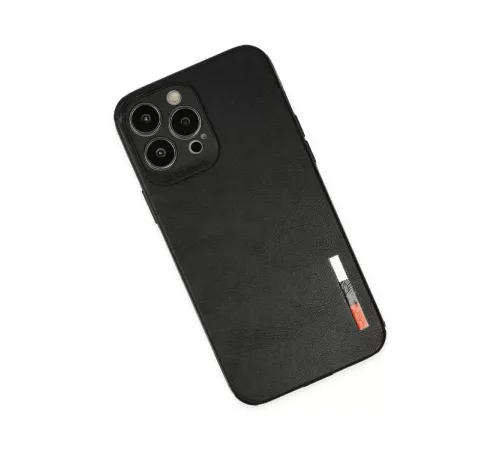 Apple iPhone 13 Pro Kılıf Loop Deri Silikon - Siyah