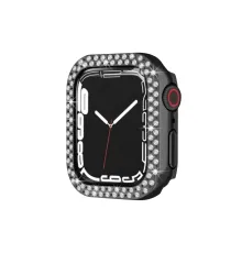 Apple Watch 42mm Taşlı Kasa - Siyah