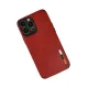 Apple iPhone 13 Pro Kılıf Loop Deri Silikon - Kırmızı