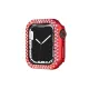 Apple Watch 44mm Taşlı Kasa - Kırmızı