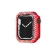 Apple Watch 44mm Taşlı Kasa - Kırmızı