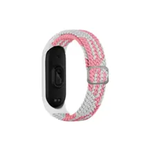 Xiaomi Mi Band 6 Star Kordon - Pembe-Beyaz