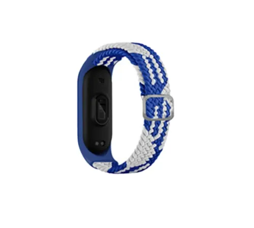 Xiaomi Mi Band 7 Star Kordon - Mavi-Beyaz