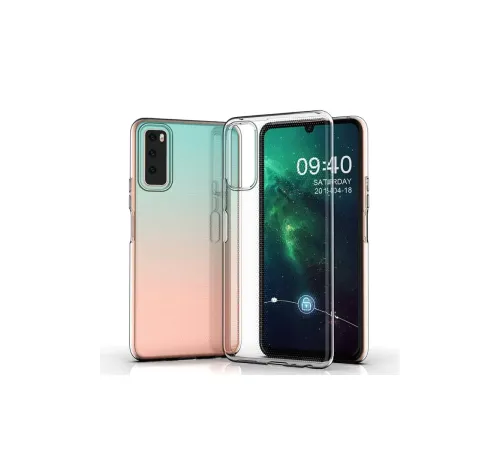 Vivo Y53S Kılıf Lüx Şeffaf Silikon
