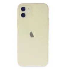 Apple iPhone 12 Kılıf Puma Silikon - Gold