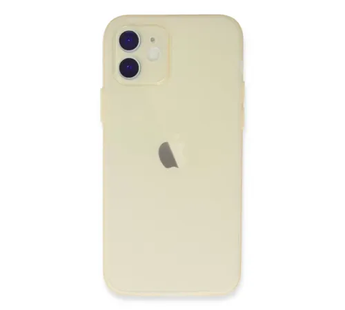 Apple iPhone 12 Kılıf Puma Silikon - Gold