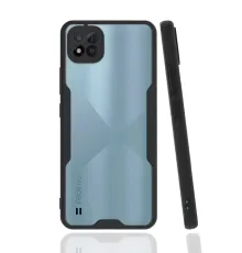 Realme C11 2021 Kılıf Platin Silikon - Siyah