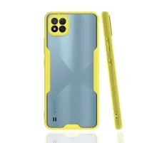 Realme C11 2021 Kılıf Platin Silikon - Sarı