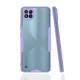 Realme C11 2021 Kılıf Platin Silikon - Lila