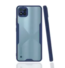 Realme C11 2021 Kılıf Platin Silikon - Lacivert