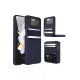 Samsung Galaxy Z Flip 4 Kılıf Belt Flip Kapak - Lacivert