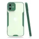 Apple iPhone 12 Kılıf Platin Silikon - Yeşil