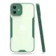 Apple iPhone 12 Kılıf Platin Silikon - Yeşil