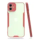 Apple iPhone 12 Kılıf Platin Silikon - Pembe