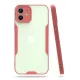 Apple iPhone 12 Kılıf Platin Silikon - Pembe