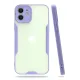 Apple iPhone 12 Kılıf Platin Silikon - Lila