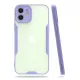 Apple iPhone 12 Kılıf Platin Silikon - Lila