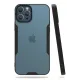 Apple iPhone 12 Pro Max Kılıf Platin Silikon - Siyah