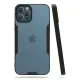 Apple iPhone 12 Pro Max Kılıf Platin Silikon - Siyah