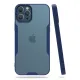 Apple iPhone 12 Pro Max Kılıf Platin Silikon - Lacivert