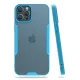 Apple iPhone 12 Pro Max Kılıf Platin Silikon - Mavi