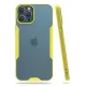 Apple iPhone 12 Pro Max Kılıf Platin Silikon - Sarı