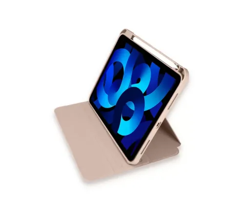 Apple iPad Pro 11 (2021) Kılıf Starling 360 Kalemlikli Tablet Kılıf - Rose Gold