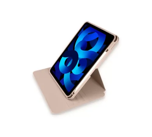 Apple iPad Pro 11 (2021) Kılıf Starling 360 Kalemlikli Tablet Kılıf - Rose Gold