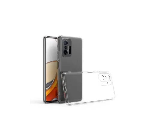 Xiaomi Mi 11T Pro Kılıf Lüx Şeffaf Silikon