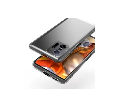 Xiaomi Mi 11T Pro Kılıf Lüx Şeffaf Silikon