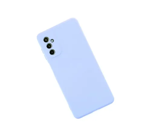 Samsung Galaxy M52 5G Kılıf Nano içi Kadife Silikon - Lila