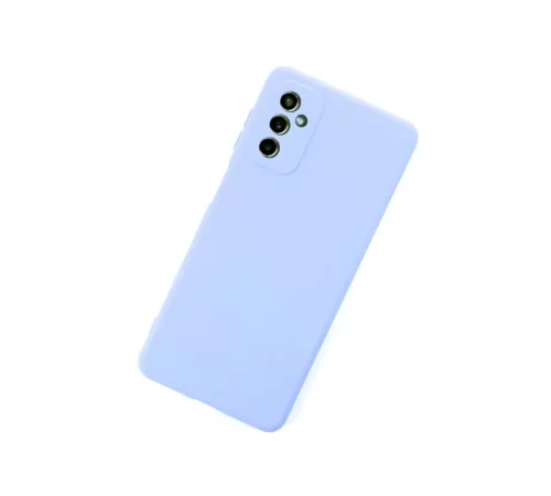 Samsung Galaxy M52 5G Kılıf Nano içi Kadife Silikon - Lila