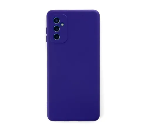 Samsung Galaxy M52 5G Kılıf Nano içi Kadife Silikon - Mor