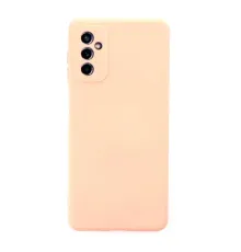Samsung Galaxy M52 5G Kılıf Nano içi Kadife Silikon - Pudra