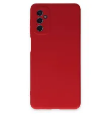 Samsung Galaxy M52 5G Kılıf Nano içi Kadife Silikon - Kırmızı