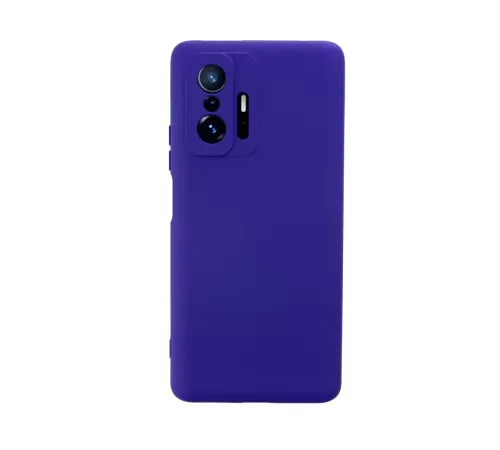 Xiaomi Mi 11T Pro Kılıf Nano içi Kadife Silikon - Mor