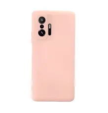 Xiaomi Mi 11T Pro Kılıf Nano içi Kadife Silikon - Pudra
