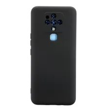 Tecno Camon 16 Kılıf Nano içi Kadife Silikon - Siyah