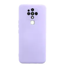 Tecno Camon 16 Kılıf Nano içi Kadife Silikon - Lila