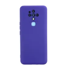 Tecno Camon 16 Kılıf Nano içi Kadife Silikon - Mor