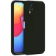 Vivo Y53S Kılıf Nano içi Kadife Silikon - Siyah