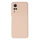Vivo Y53S Kılıf Nano içi Kadife Silikon - Pudra