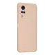 Vivo Y53S Kılıf Nano içi Kadife Silikon - Pudra