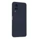Vivo Y53S Kılıf Nano içi Kadife Silikon - Lacivert