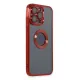 Apple iPhone 14 Pro Kılıf Slot Silikon - Kırmızı