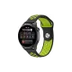 Watch 20mm Spor Delikli Kordon - Siyah-Yeşil