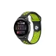 Watch 20mm Spor Delikli Kordon - Siyah-Yeşil