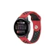 Watch 20mm Spor Delikli Kordon - Kırmızı-Siyah