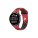 Watch 20mm Spor Delikli Kordon - Kırmızı-Siyah