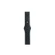 Watch 20mm Spor Delikli Kordon - Siyah-Füme